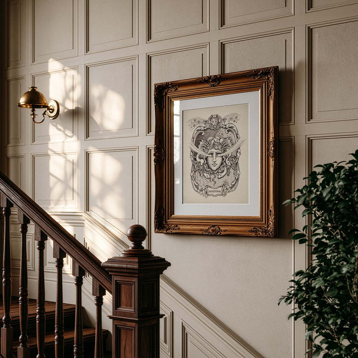 Medusa, Greek Myth Art Print