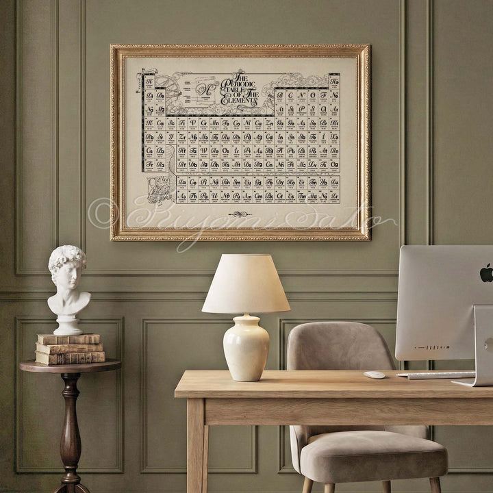 Whimsical Periodic Table of Chemical Elements