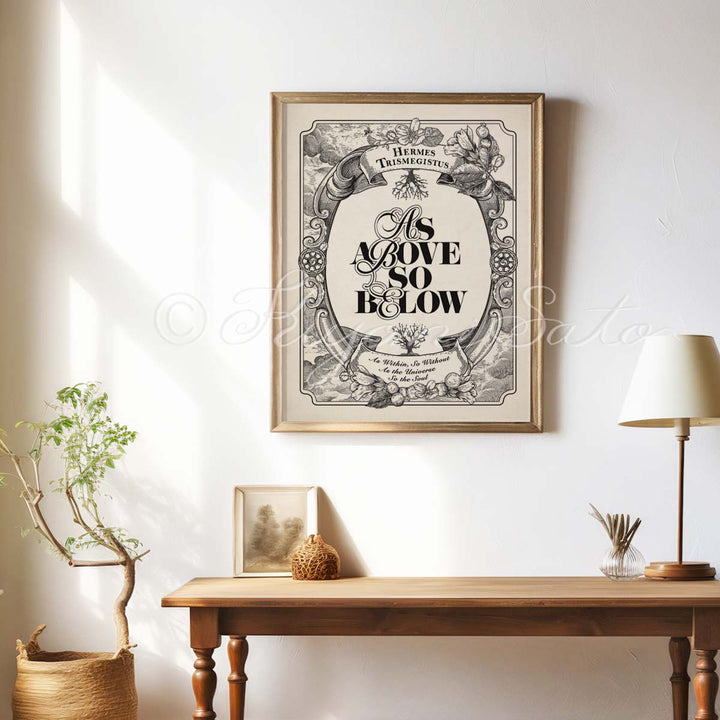 As Above So Below Print