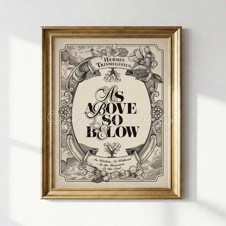 As Above So Below Print