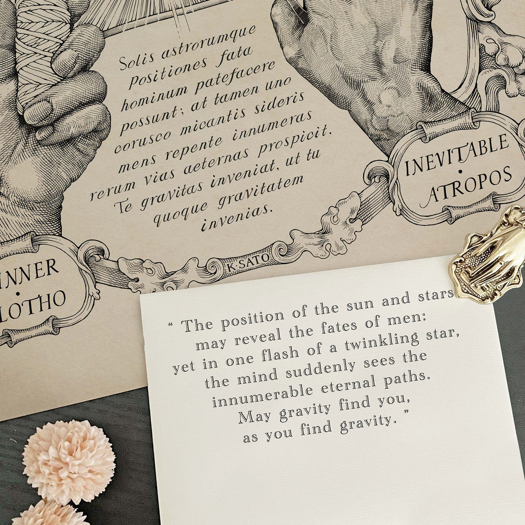 Destiny, The Moirai, Greek Myth Art Print