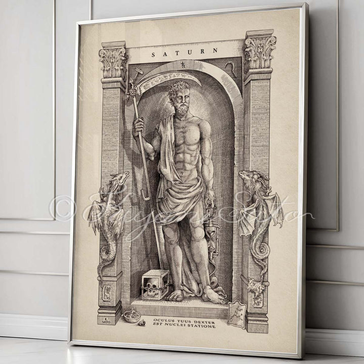 Saturn Altar Print