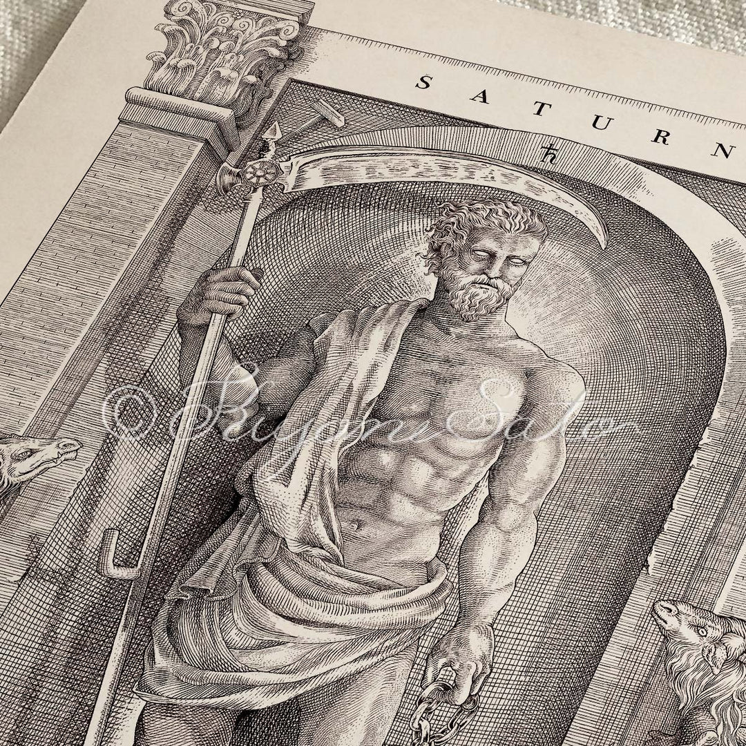 Saturn Altar Print