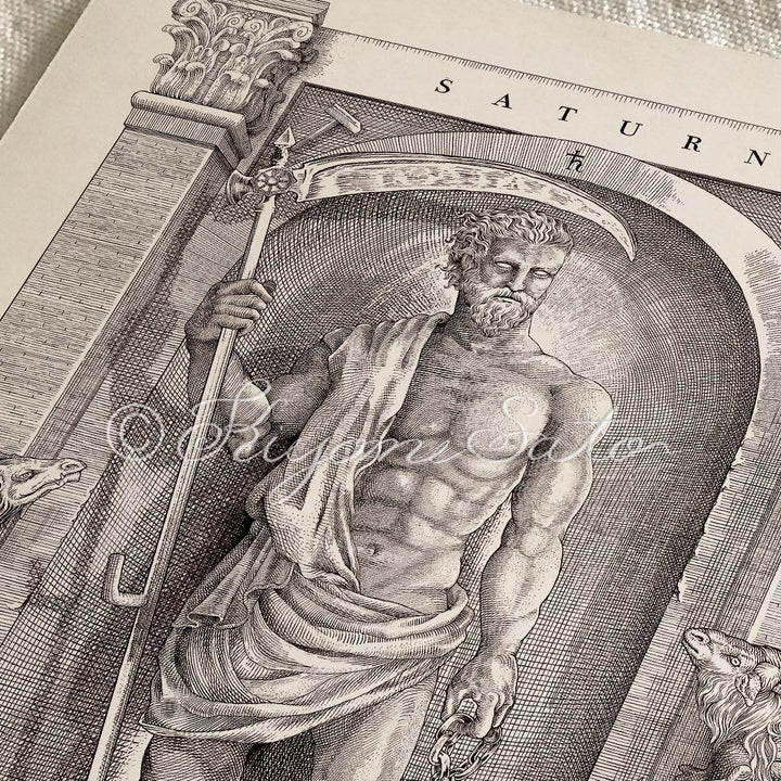 Saturn Altar Print