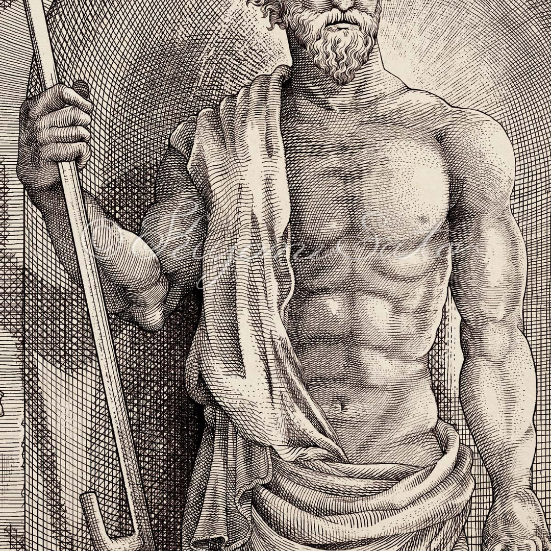 Saturn Altar Print