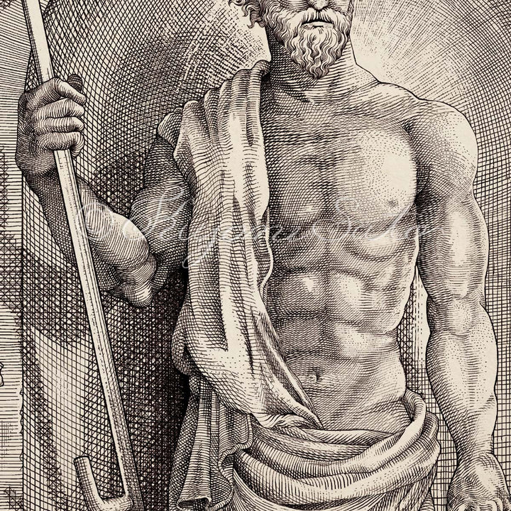 Saturn Altar Print