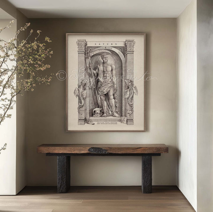 Saturn Altar Print