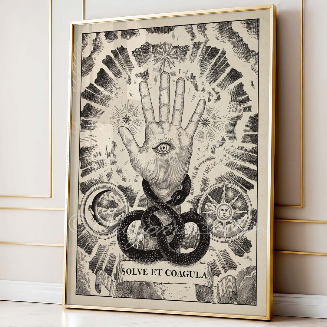 Solve et coagula Print