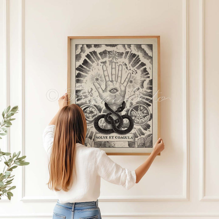Solve et coagula Print